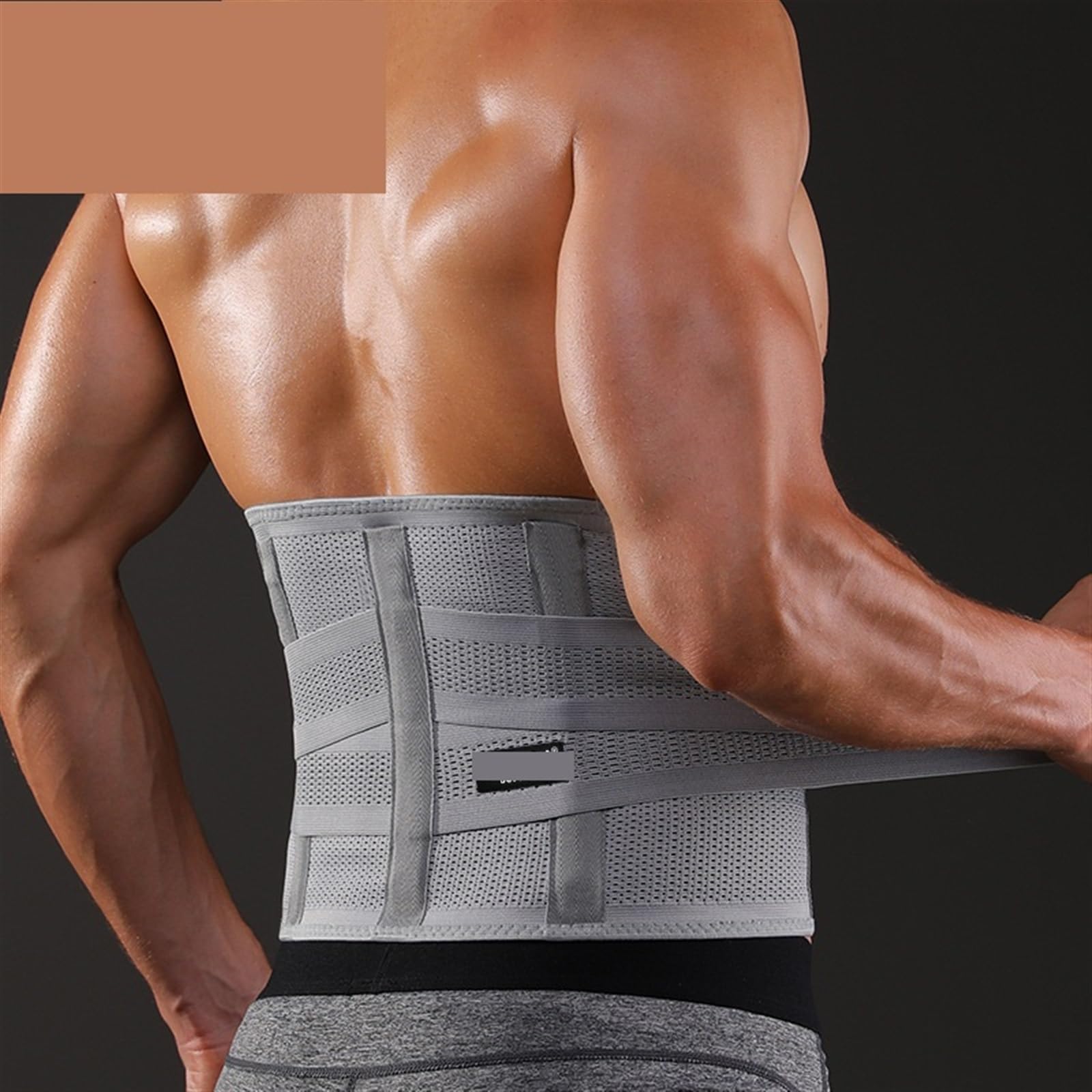 Cinturon Halterofilia Cinturón de soporte lumbar ortopédico