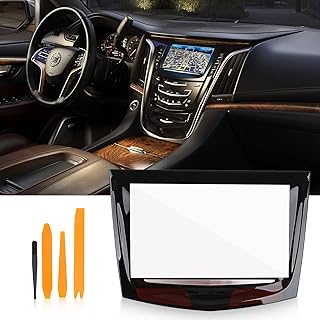 Touch Screen for Cadillac Cue Screen Replacement for 2013-2020 Cadillac ATS SRX XTS CTS Escalade Screen Replacement Audio Radio Display + Free Trim Tools