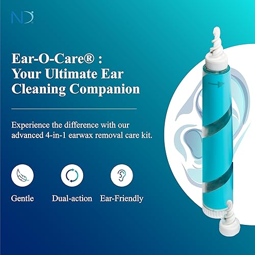Miniatura 2 de Herramienta de eliminación de cera de oído de alta calidad - Kit de productos para el cuidado de los oídos 4 en 1 - Doble acción - Puntas de
