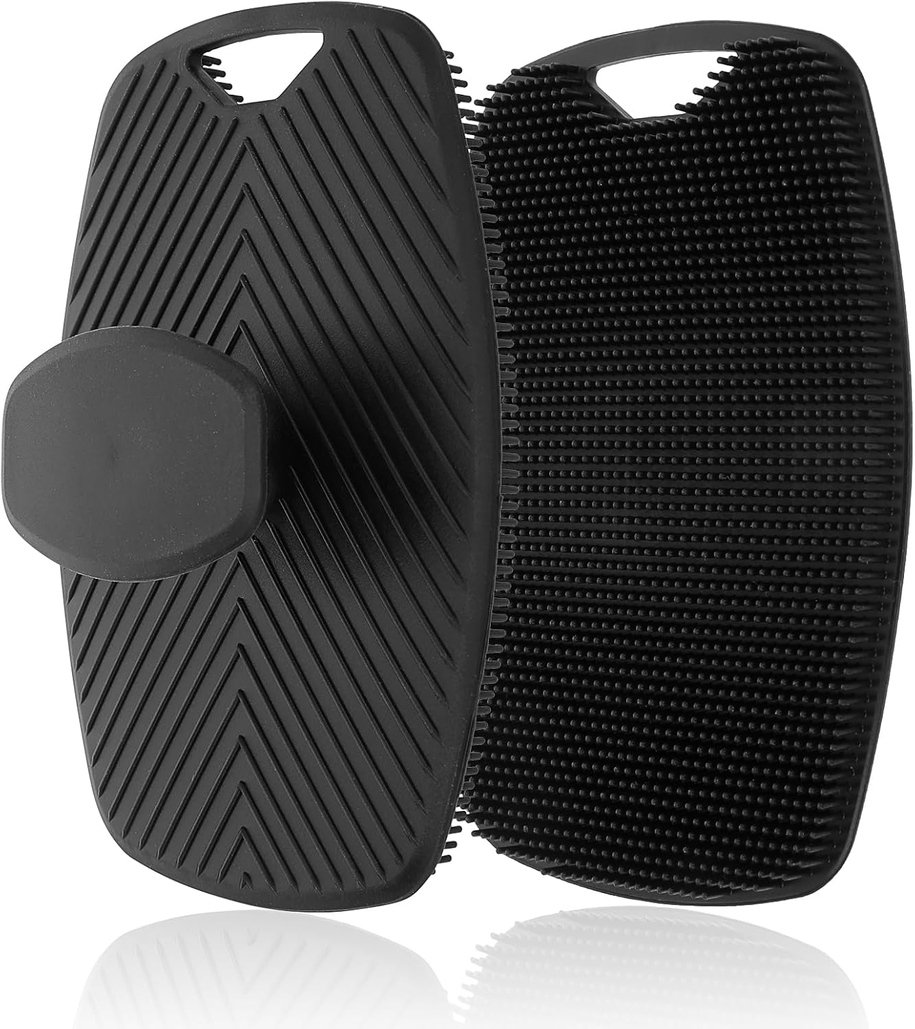 WLLHYF 1PCS Silicone Body Scrubber, Soft Exfoliating Body