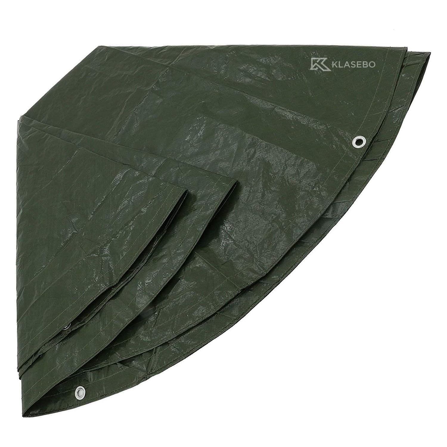 Bâche de protection ronde en polyéthylène pour abriter le salon de jardin