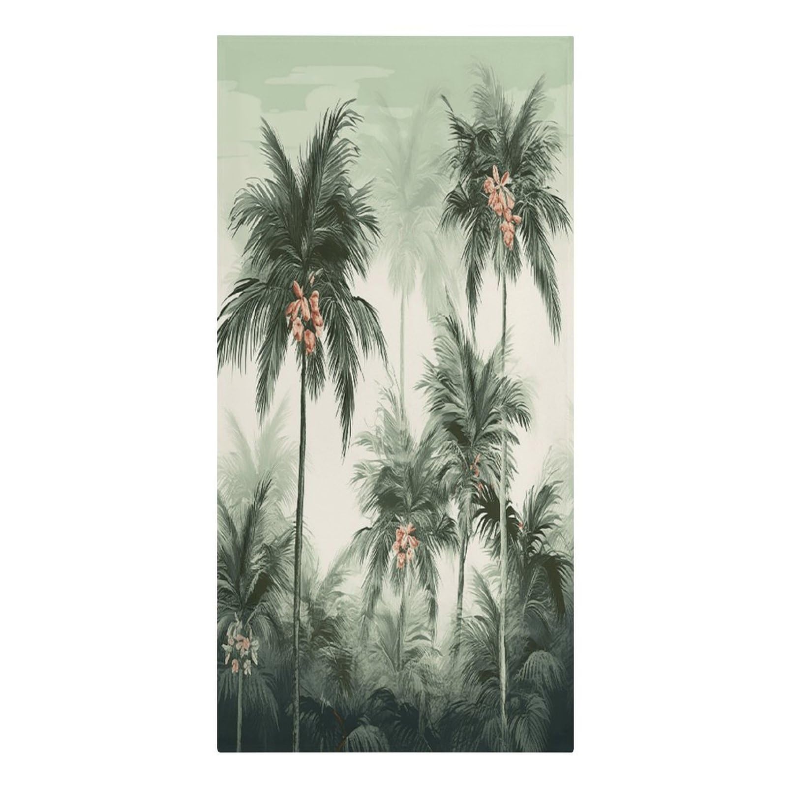 VstaDank Tropical Palm Trees Beach Towel Vacation Essentials Sand Free Soft Quick Dry Swim Towels 61"x30" Modern Extra Large Towels Lightweight Microfiber Beach Towel for Swimming Pool