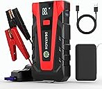 Scatach 3000A Car Battery Jump Starter,12V Jump Starter Battery Pack Portable (up to 9.0L Gasoline and 7.0L Diesel Engine), Jump Box with 3 Modes Flashlight and Jumper Cables