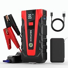 Scatach 3000A Car Battery Jump Starter 12V Jump Starter Battery Pack Portable up to 9 0L Gasoline and