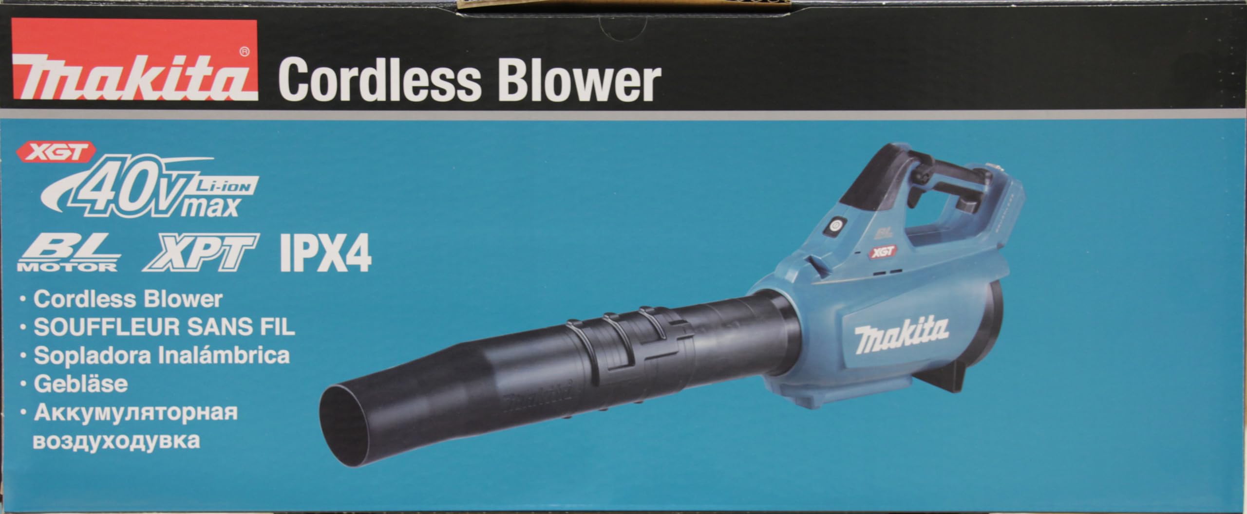 Soplador a batería 40Vmax XGT BL Marca Makita