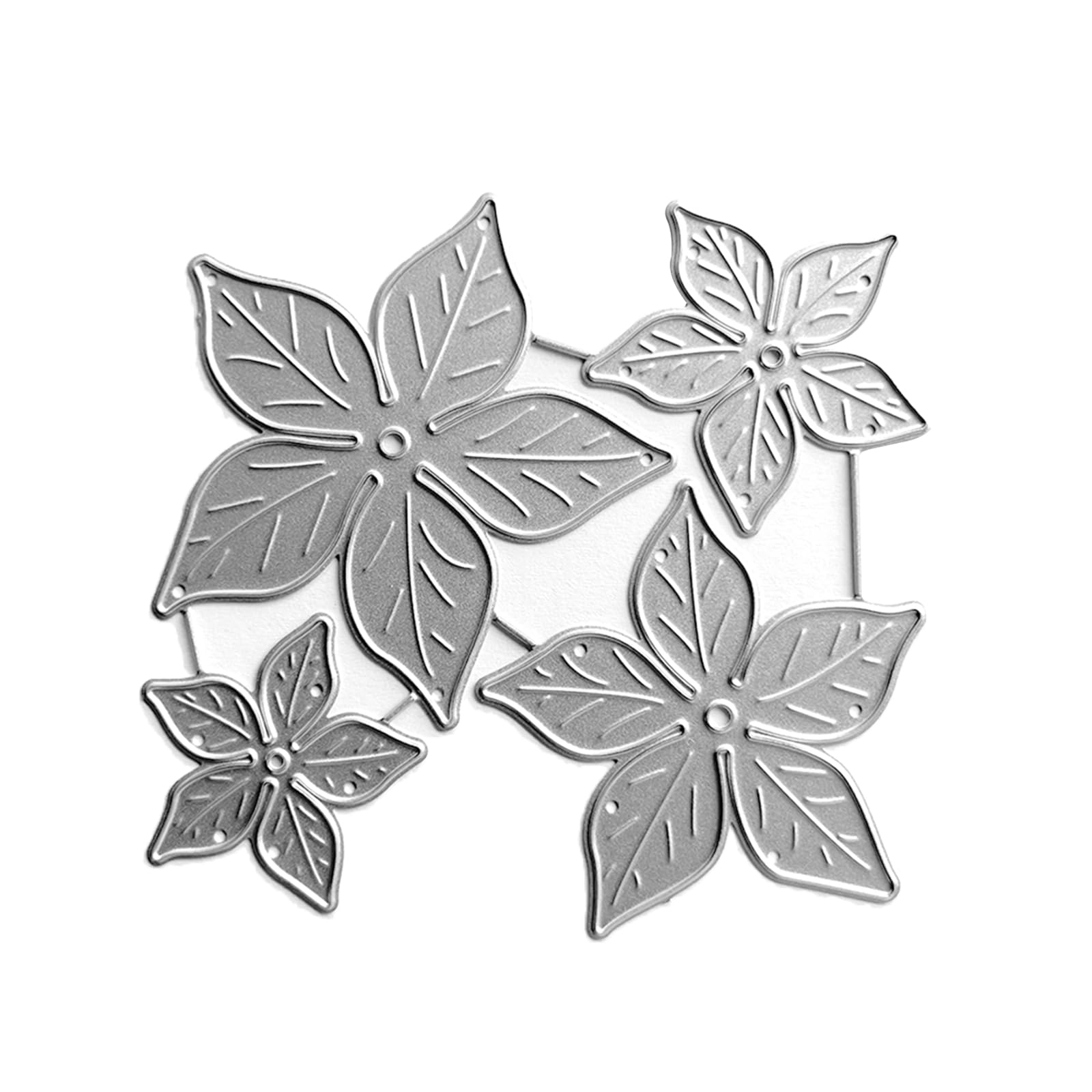 HDUBKHE Metal Die Cuts Flower Embossing Stencil Cutting Dies for Card Making Scrapbooking Paper Craft Template Cutting Template