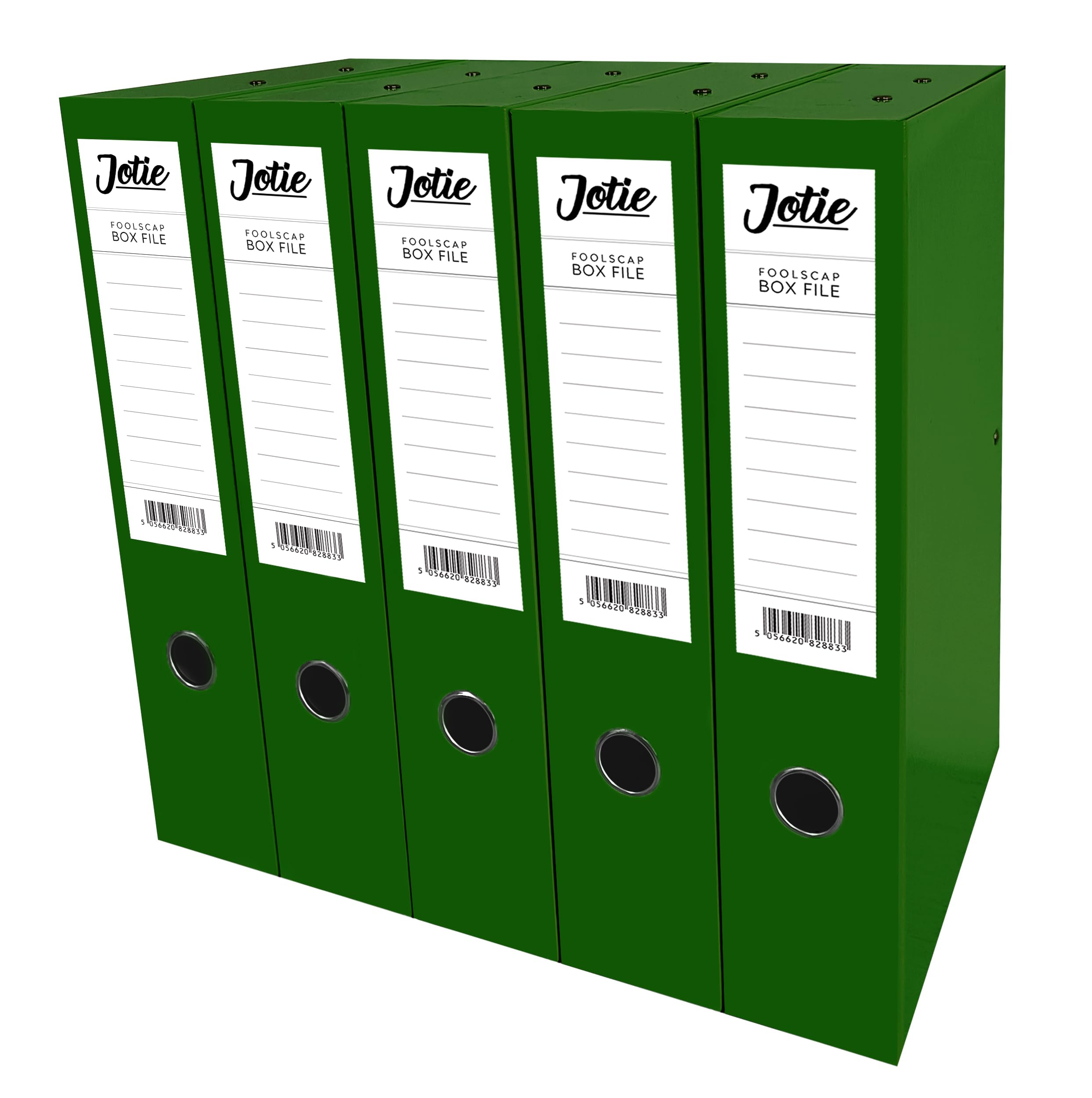 Box File with Lock Spring Ring Pull & Catch Glossy Finish 75mm Spine Ideal Document Organiser for Office School Paperwork Storage Foolscap Box Files