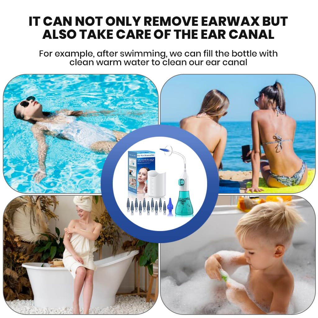 HANNEA Ear Wax Removal Tool, Irrigation Kit with Water Bottle — Amazon image 7