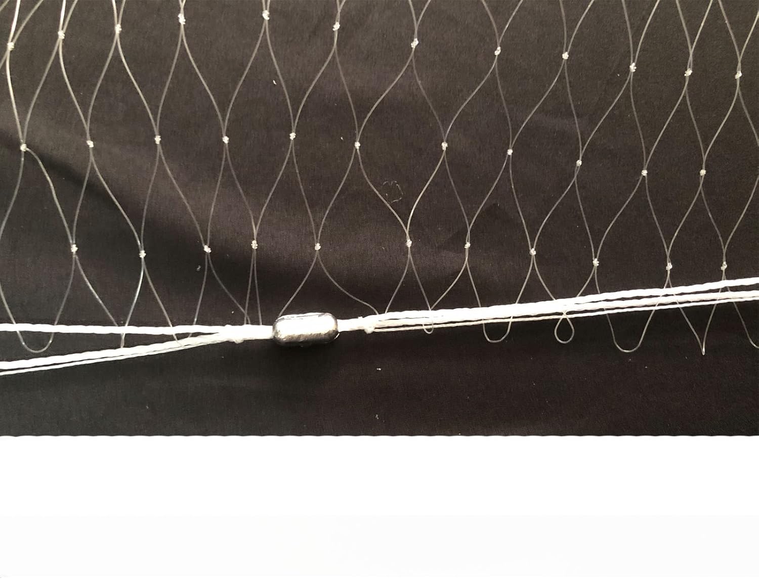 Strong Fishing Line Material Fishing Net Depth 5.5ft Gillnet Length 98 ft Nylon Net 5/8 Inch-2 Inch Mesh Monofilament Nylon Network Big Buoys Fish Net