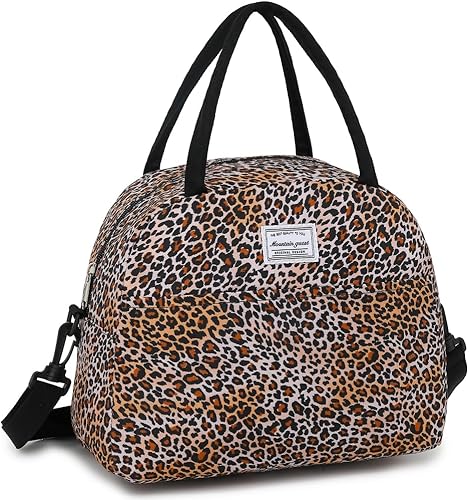 Mountain guest Bolsa de almuerzo reutilizable con aislamiento térmico para adultos, resistente al agua, bolsa de almuerzo para mujereshombres,