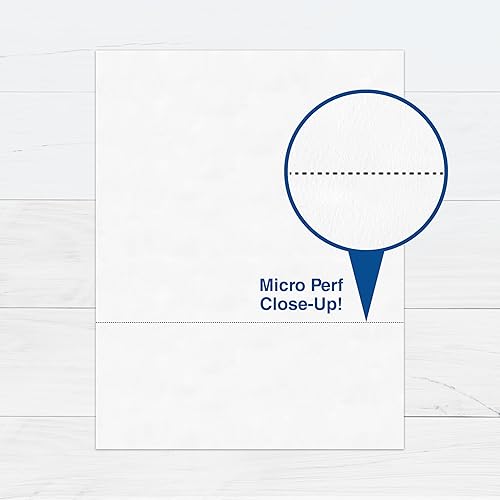 Miniatura 5 de PrintWorks Professional Papel perforado de 3 12", 2500 hojas, 24 libras, blanco (04130C)