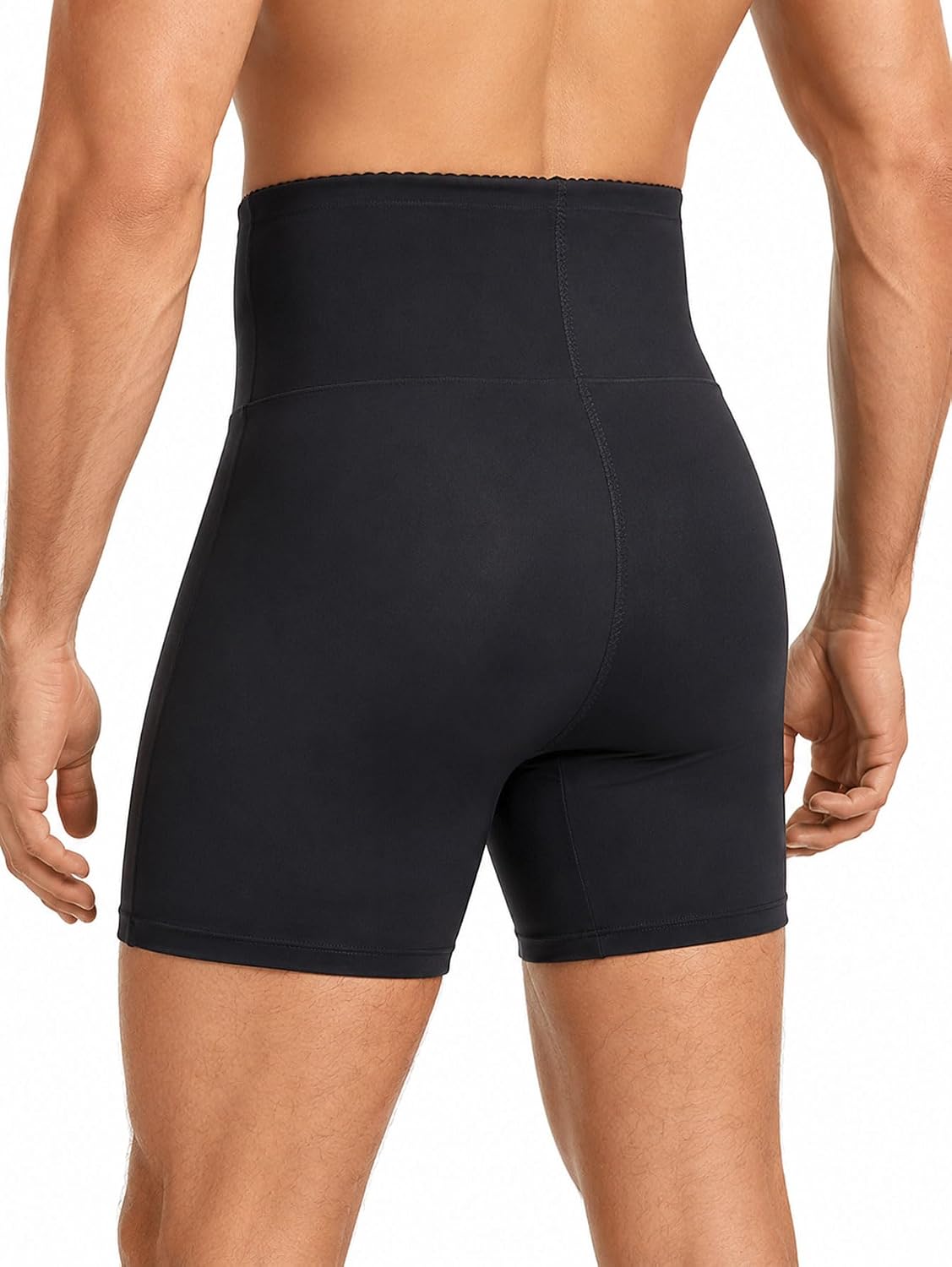 SEXYWG Mens Shapewear Tummy Control Shorts Stomach Compression Shorts Slimming Body Shaper Waist Trainer for Boxer Date