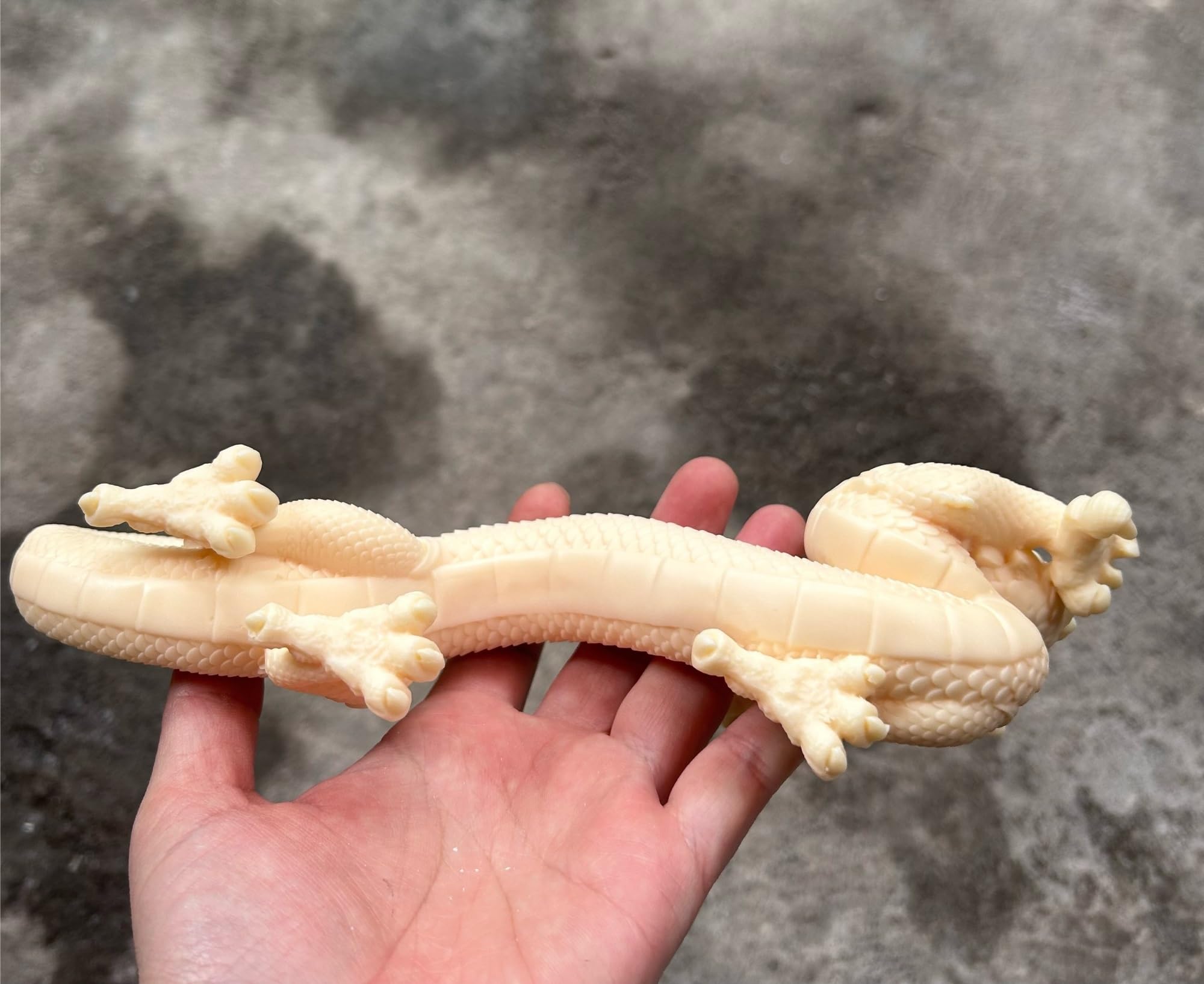 Amazon.co.jp: 龍の置物 白龍 龍 置物 風水 玄関 白龍のご利益 願い龍