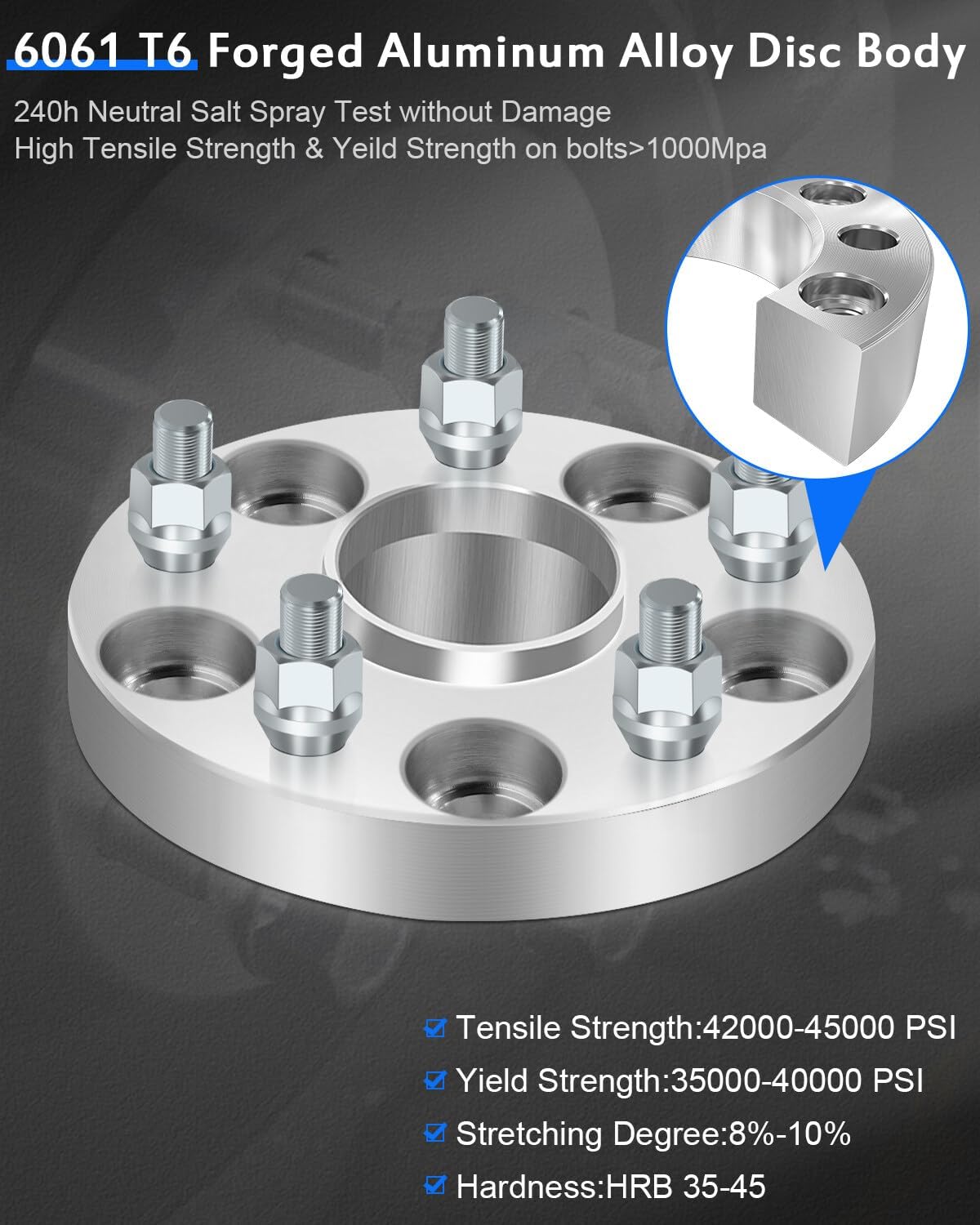 ECCPP 2PCS 5 Lug 20mm 5x114.3 hubcentric Wheel Spacers 5x4.5 to 5x4.5 12x1.25 56.1mm fit for Subaru Outback Wheel Spacers for Subaru WRX for Subaru WRX STI Wheel Spacers