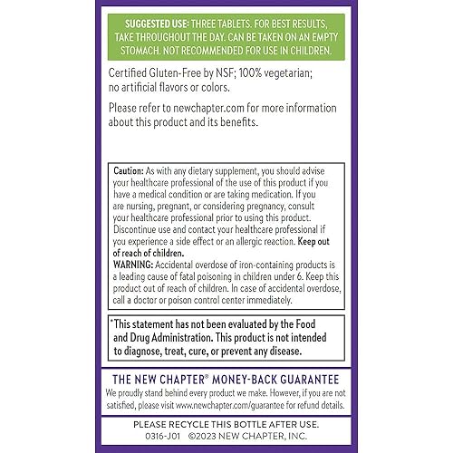 Miniatura 3 de Suplemento prenatal de New Chapter el embalaje puede variar ANC-168 Empaque estándar 1 1