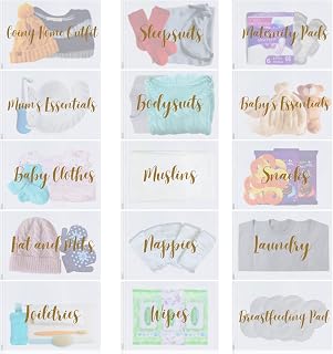 15 Packs Hospital Bags for Labor and Delivery, Diaper Bag Organizing Pouches, Labor and Delivery Essentials Postpartum Essentials Pregnancy must haves, Mommy Bag for Hospital Clear Bags for Packaging