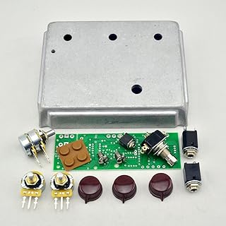 New Diecast Aluminum Overdrive Effects Pedal Project Box Enclosed Case wit PCB and parts