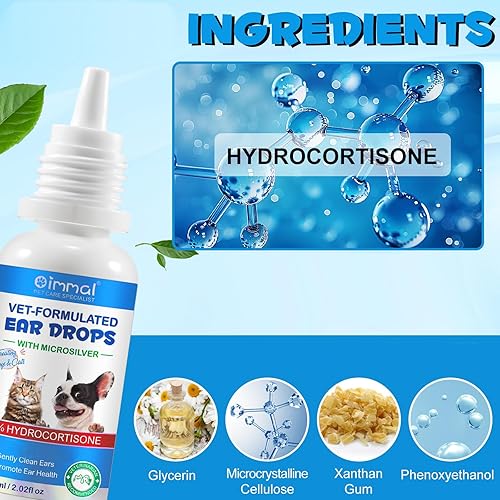 Miniatura 6 de Tratamiento de infección de oído de perro, limpiador de oídos de gato y perro para aliviar la picazón, antiséptico, depilación, limpieza,