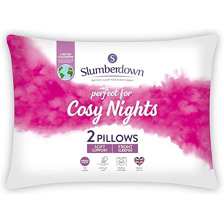 slumberdown front sleeper pillow