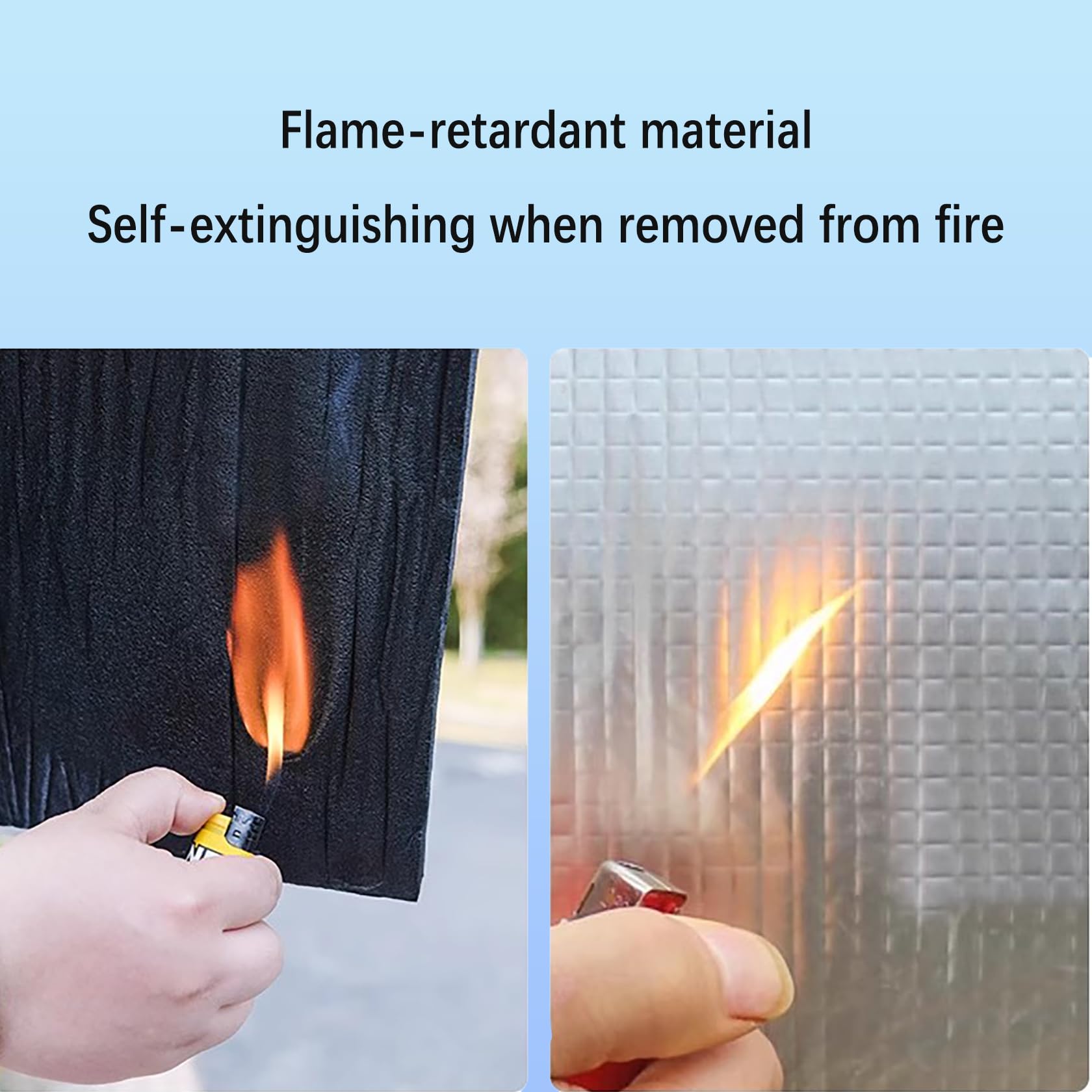 Espuma Acústica NBR Autoadhesiva Rollo Lámina Aluminio Celda Cerrada Reducción Ruido Superior Blindaje Térmico Techos Paredes Autocaravanas (T:5mm, 1 * 10m)