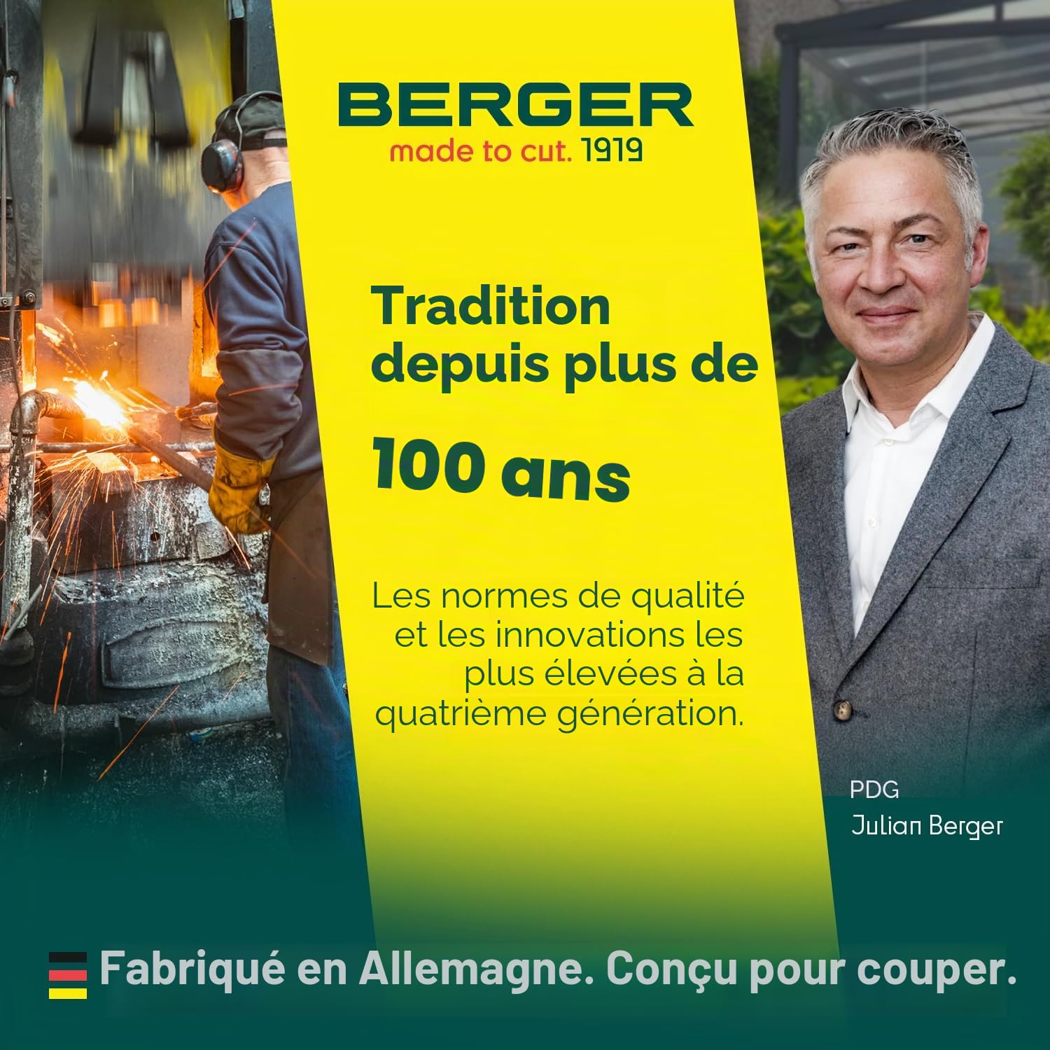 Echenilloir ArboRapid Berger 5430 pour perches télescopiques ArboRapid pour la coupe de branches et rameaux