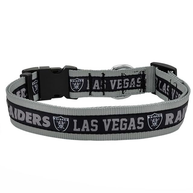 Foto 2 de 7 de Pets First NFL Collar de Perro. 32 NFL Equipos Disponible en 4 tamaños. Resistente
