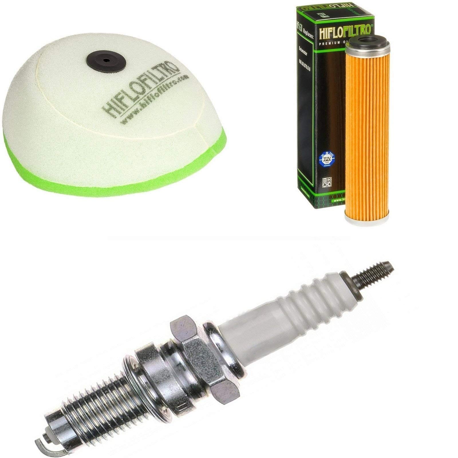 Filtro de aire Filtro de aceite Bujía RR 390 EFI Enduro 2015 – 2017 Kit de mantenimiento