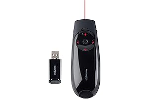 Kensington Wireless Presenter with Red Laser Pointer and Cursor Control