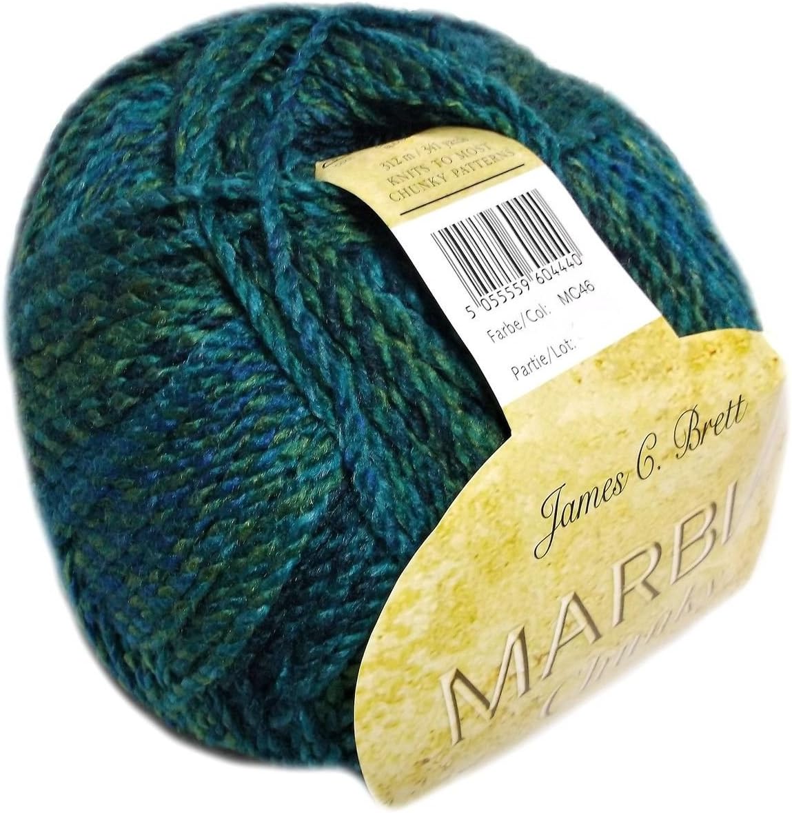 Chunky Marble Yarn - MC46 - 200G by JAMES C. BRETT