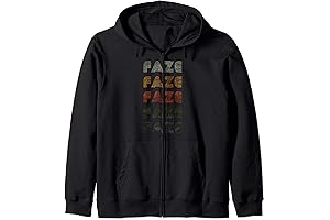 Love Heart Faze Tee Grunge Vintage Style Black Faze Zip Hoodie