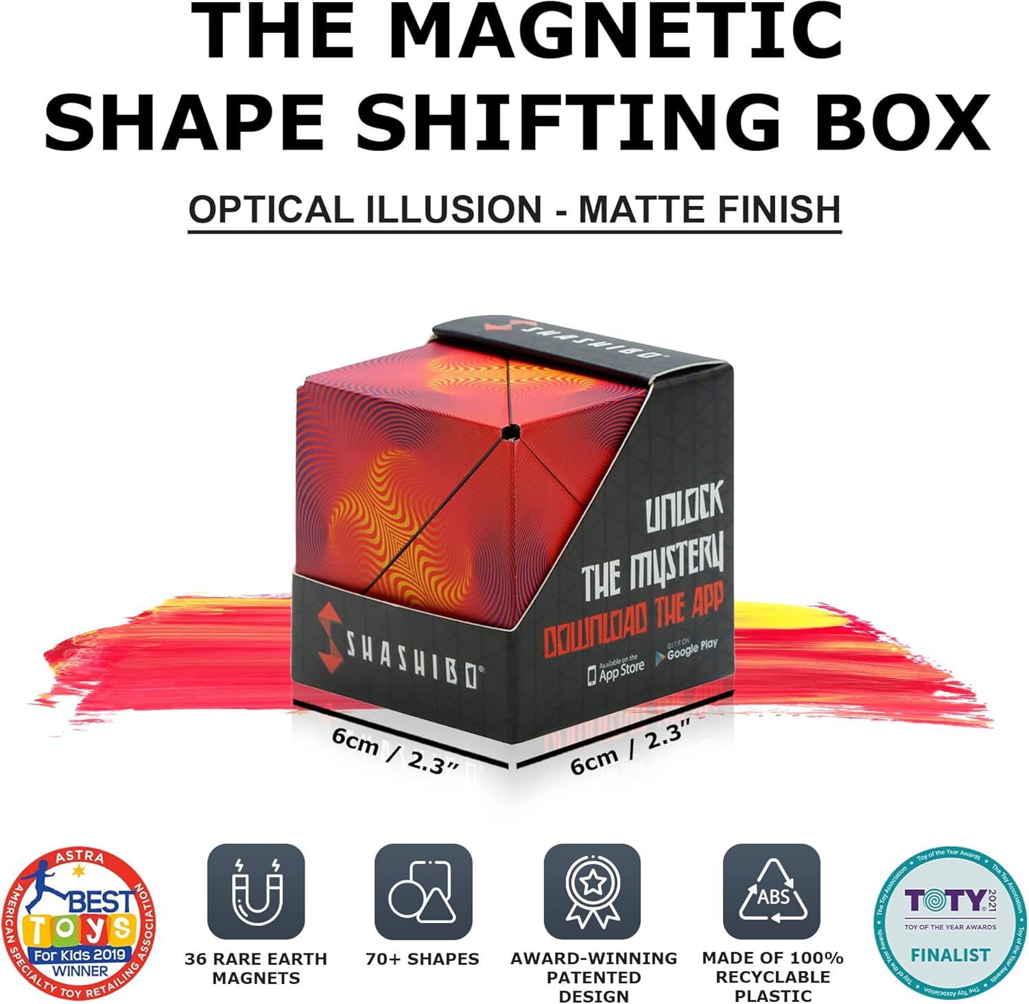 SHASHIBO Bundle of 2 - Optical Illusion and Undersea