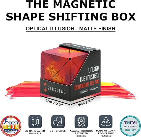 Shashibo DODECA Magnetic Puzzle Cube Bundle, Bundle of 2