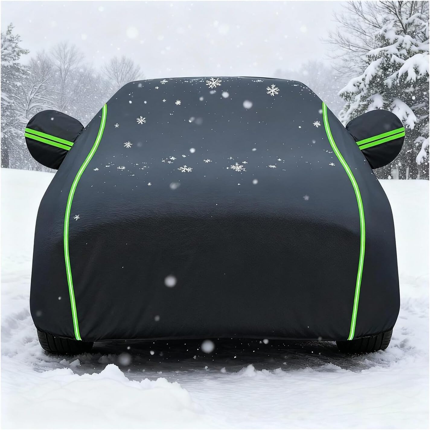 Waterproof Car Cover Outdoors Compatible with Audi e-tron GT (2021-2024), Thicken Car Covers for Winter, Outside Storage, All Weather, Rain Dust Sun Snow Protection wf1227cjh1016
