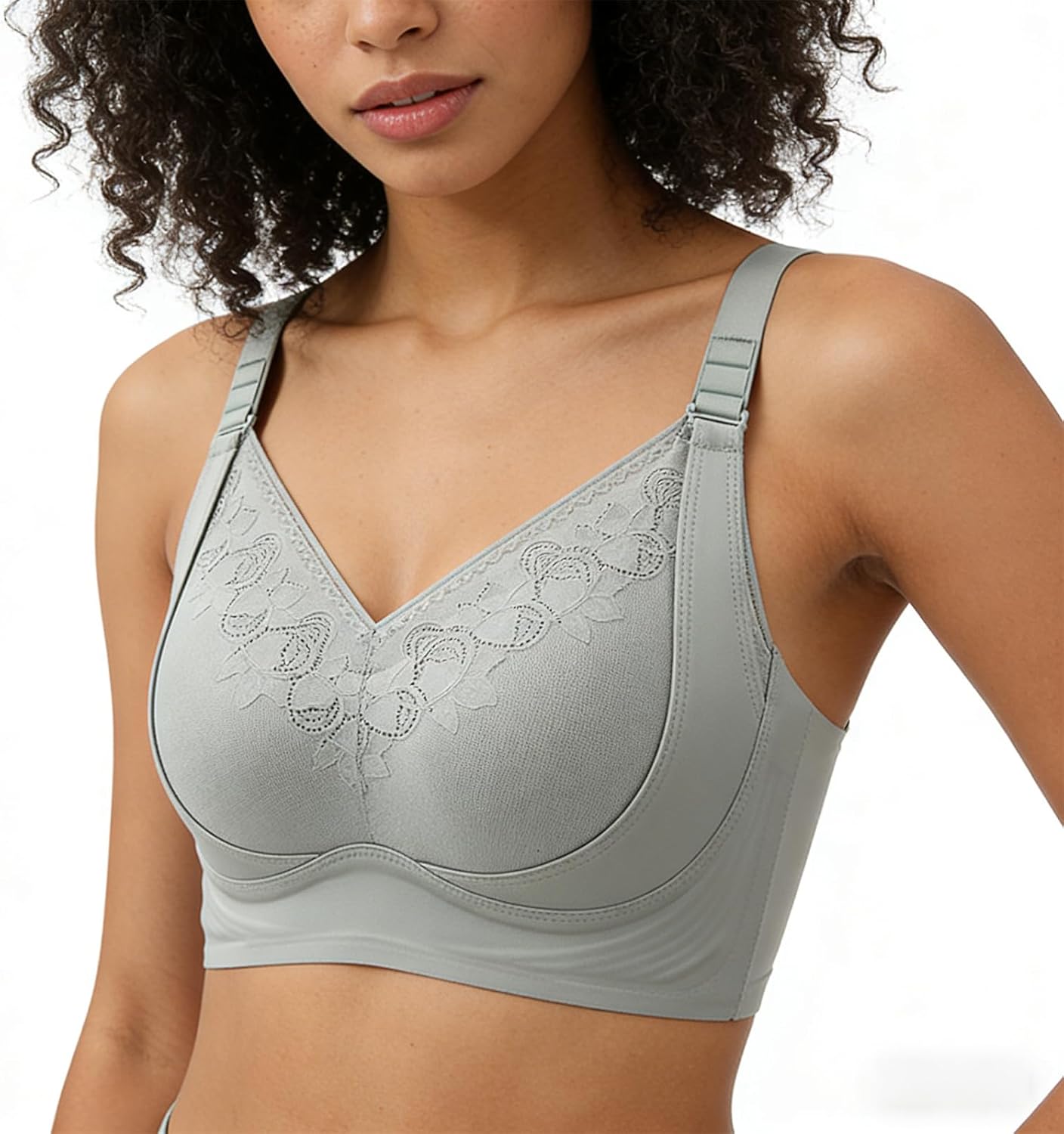 Bras for Seniors, Seamless Breathable Comfort Lifting Anti-Sagging Bras, Lift Back Coverage Bralette - Image 5