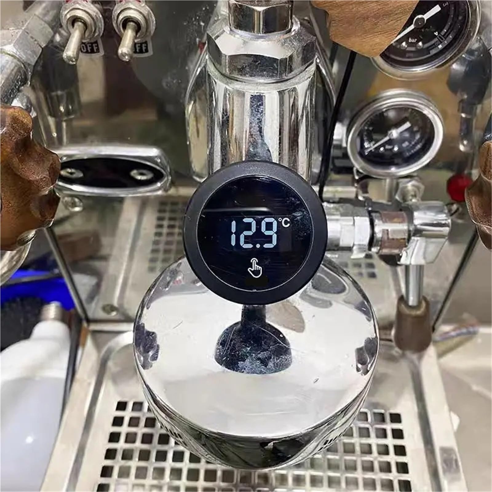 Kompatibel mit Expobar ROCKET E61 Espressomaschine, Thermometer, Siedekopf