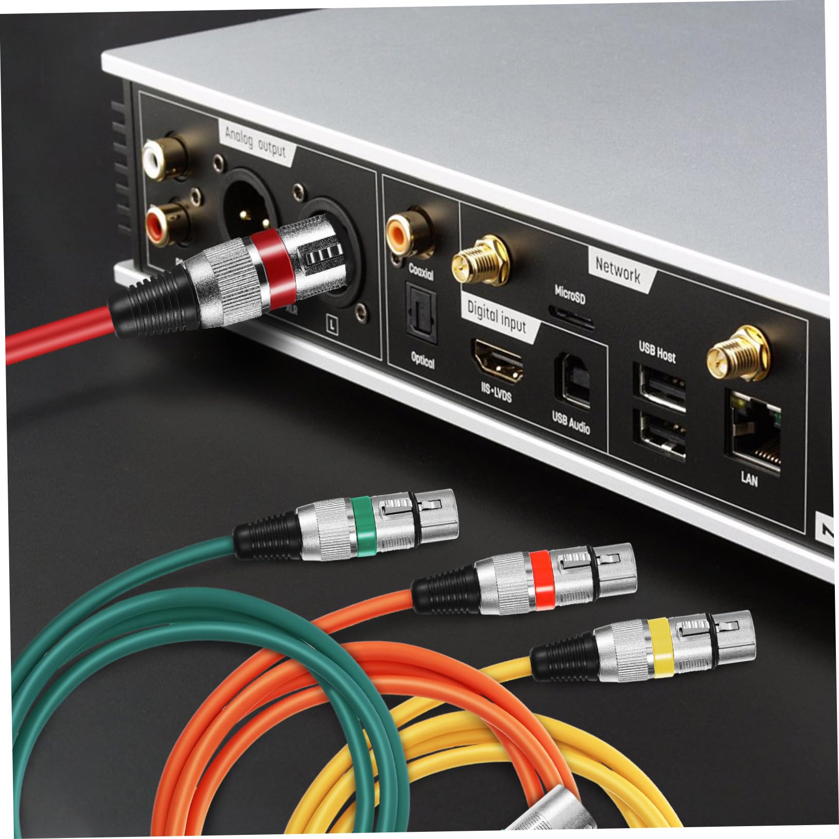 Cavo Microfono Xlr Maschio-femmina Cavo Patch Xlr Lunghezza Sufficiente
