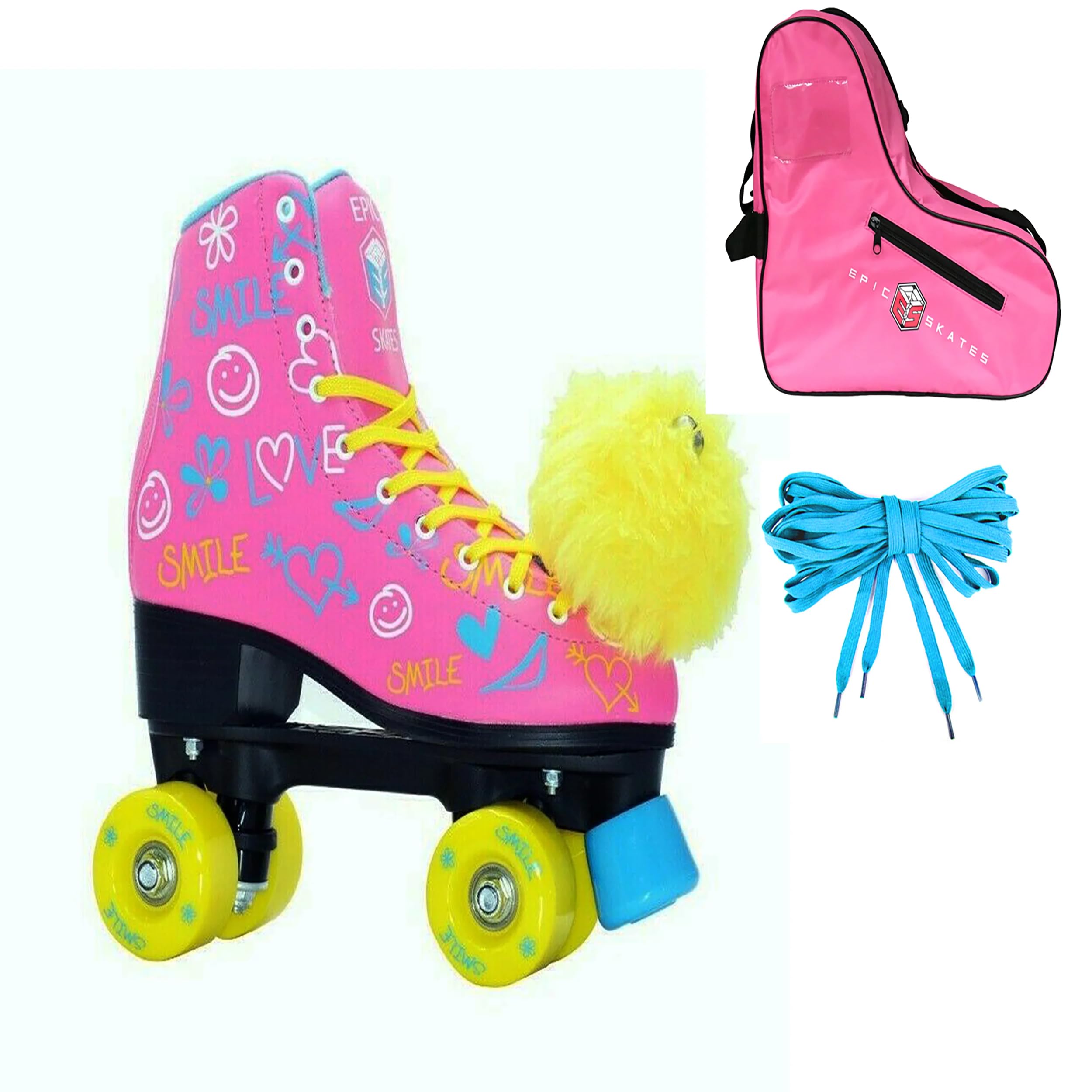 Epic Blush Roller Skates Package J11