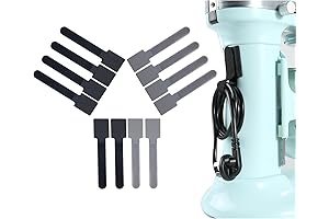 Premium Stick On Cord Holder and Keeper - Ultimate Cord Organizer for Kitchen Appliances