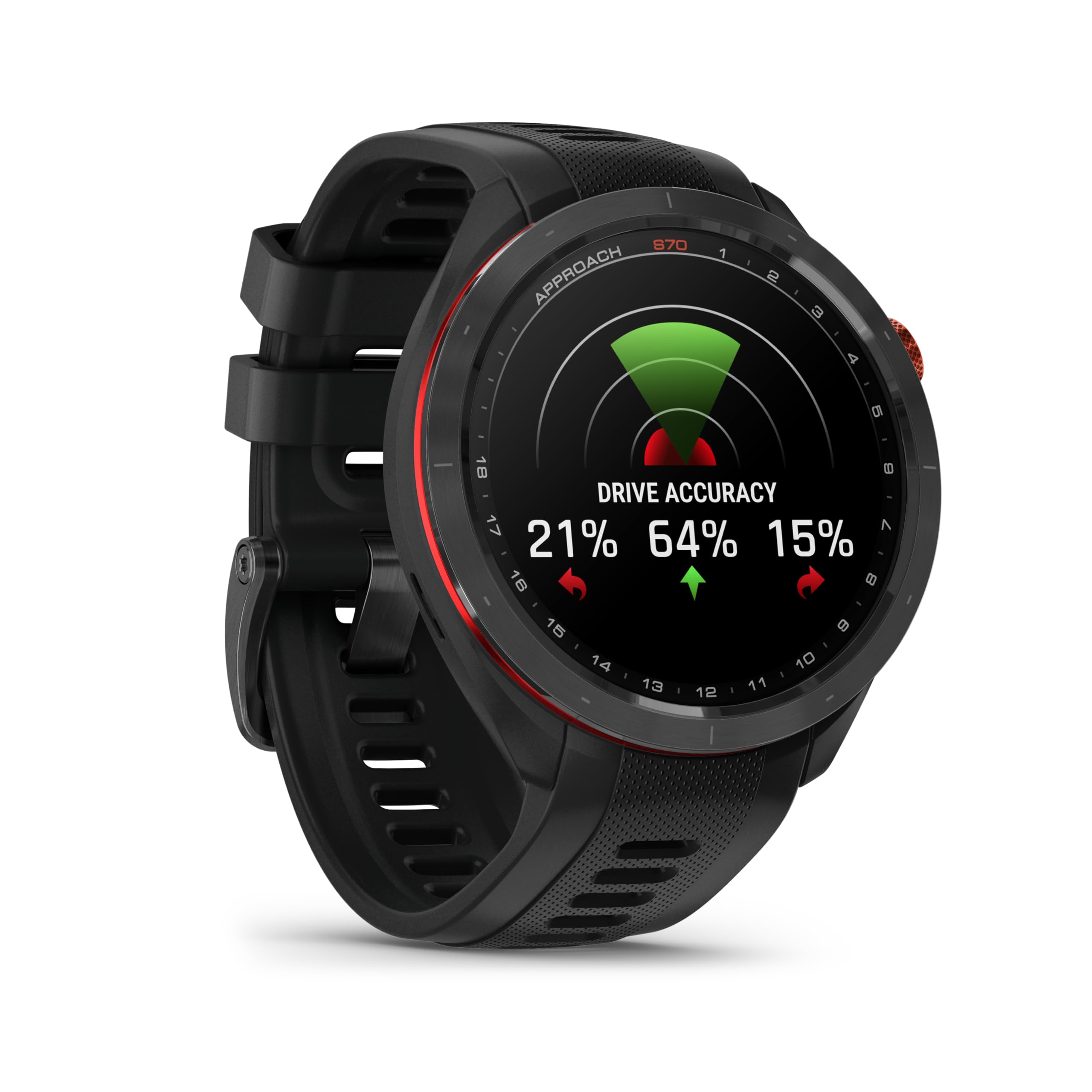 Amazon.com: Garmin Approach® S70-47 mm Black Ceramic Bezel