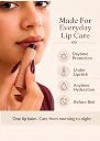 KIND FORMULA Tinted Lip Balm for Dry & Chapped Lips | SPF 50 PA+++ | Hydrating Lip Care | Kojic Acid, Niacinamide & Ceramides | Mocha Vanilla | 4.5g gallery image
