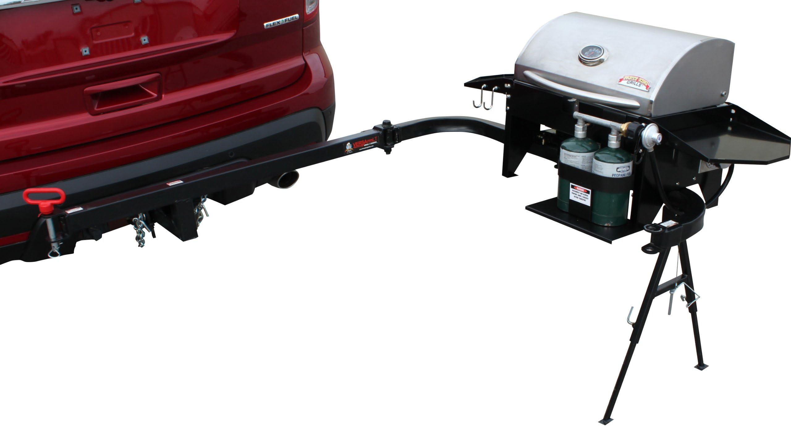 PKG-VJV-6412 SWING'N Smoke Varsity Grill Package, Includes Varsity Grill, Varsity Cradle and VERSArm LT Swing Arm