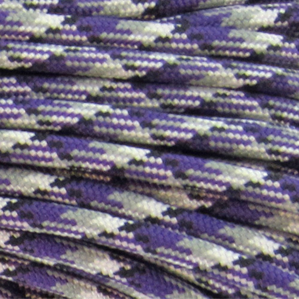 PARACORD PLANET 10 Feet Hanks Of Parachute 550 Cord Type Iii 7 Strand Paracord Over 200 Colors Plasmapurple โ image 1
