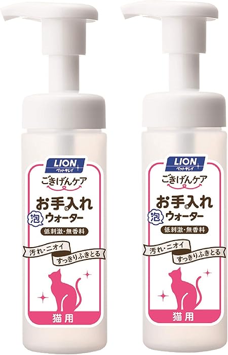 ペットキレイ ごきげんケア お手入れウォーター 猫用 2個パック 150ミリリットル (x 2) (まとめ買い)