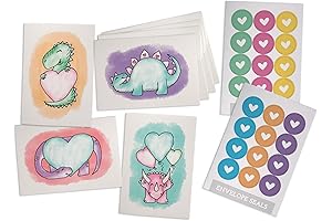 Captivating Dinosaur Valentine Note Cards: Express Affection with Prehistoric Charm