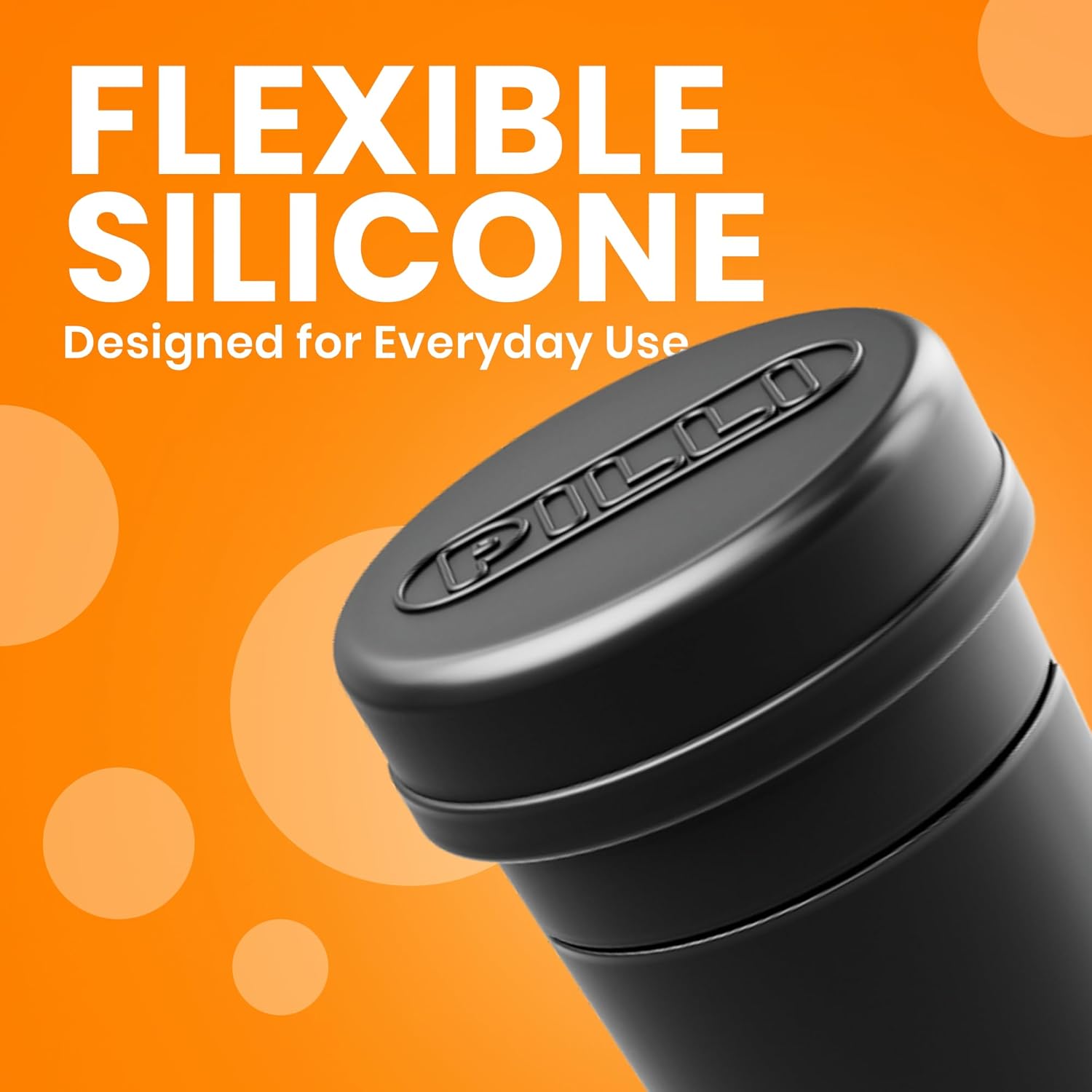 Pilli CVS Pill Bottle Decorative & Functional Cover for CVS Prescription Bottles – Prescription Pill Bottle and Cap Cover – Durable Silicone – Medication Cover – Reusable (Soft Green)