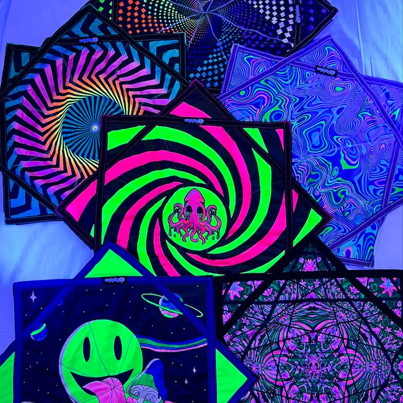 Flow Prop Rave UV Reactive Flow Prop Trippy Squid FlowStar Juggling Prop | UV Reactive ...