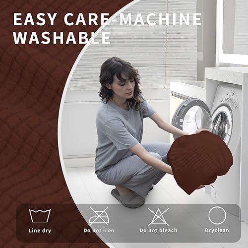 Miniatura 446 de Funda elástica para sofá reclinable de fácil colocación, Tela mezcla de poliéster Algodón, Arena