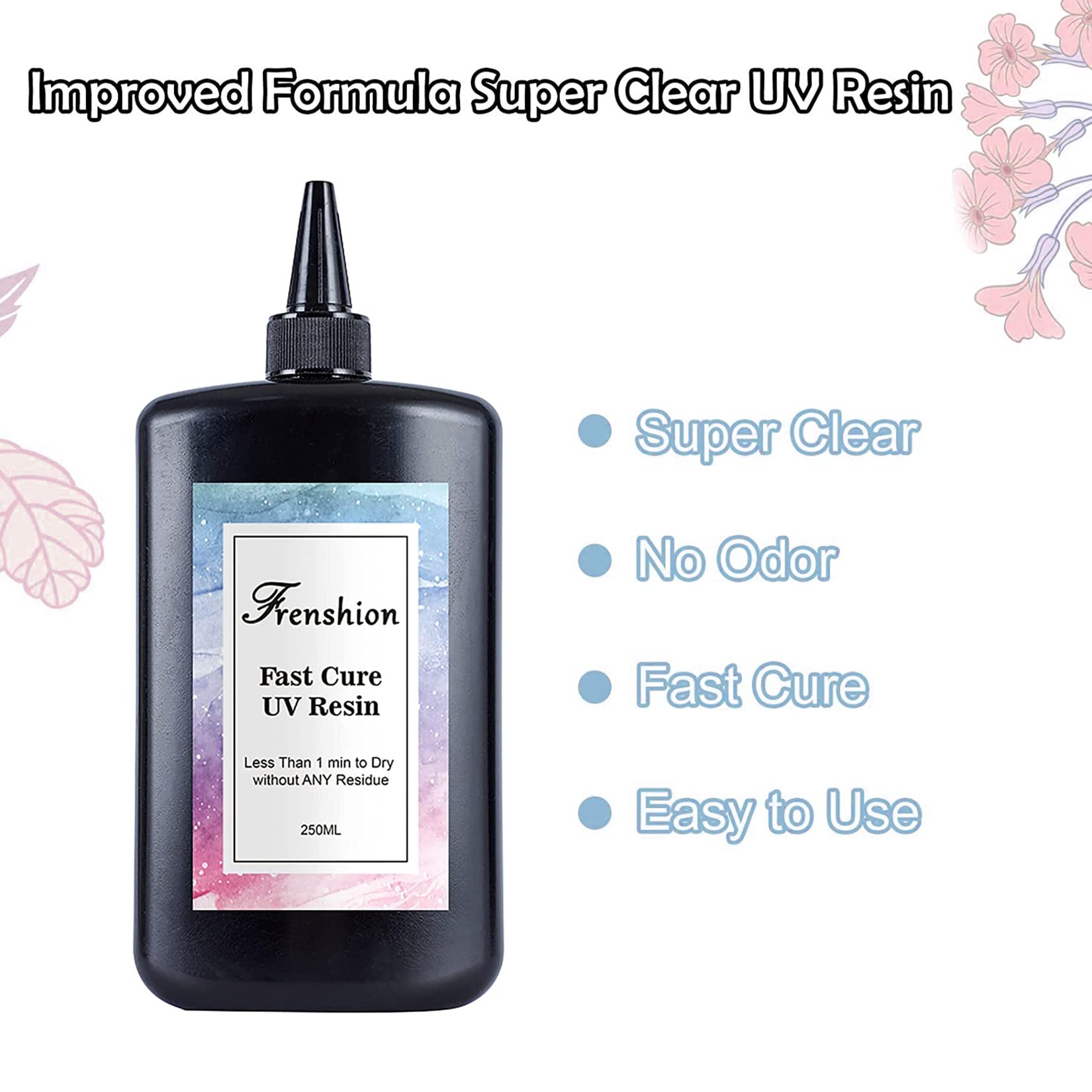 UV-hars, 100 g transparante uv-hars, transparante epoxyhars, transparante uv -hars voor sieraden, uv-hars voor het maken van sieraden, ambachtelijke decoratie