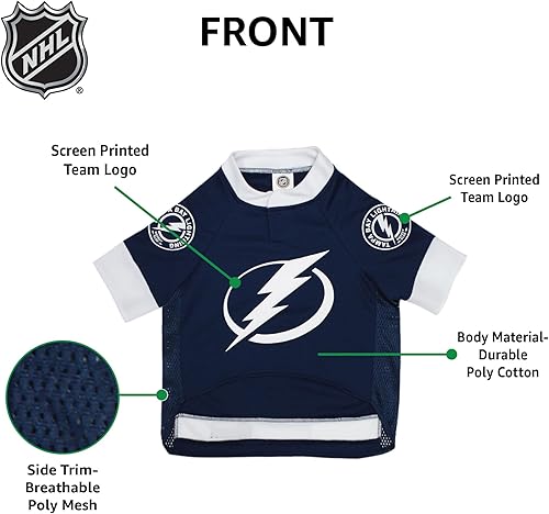 Miniatura 8 de Pets First Pet Sports Nhl Pet Jersey