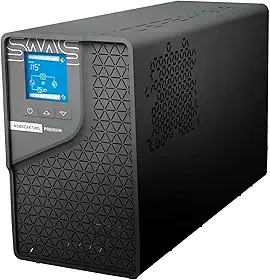 Nobreak SMS Premium 1800VA Bivolt | Onda Senoidal | Display LCD | Gerenciamento Wi-Fi PowerView Mobile | Expansão de Autonomia com Bateria Externa | 6 Tomadas 10A + 2 Tomadas 20A
